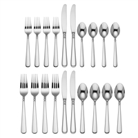 Pearl Platinum 20-Piece Flatware Set