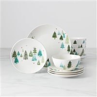 Balsam Lane 12-Piece Dinnerware Set