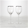 Cheers To Us Sweet & Dry Wine Glasses, Set of 2