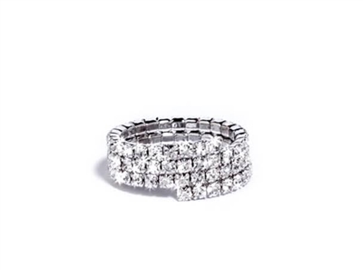 UNOAERRE by UNOAERRE Three Strand Silver Ring