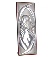 Madonna and Child 925 Silver Argento Icon
