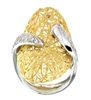 Anello con Brillanti Fantasia