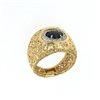 Anello con Brillanti e ONYX