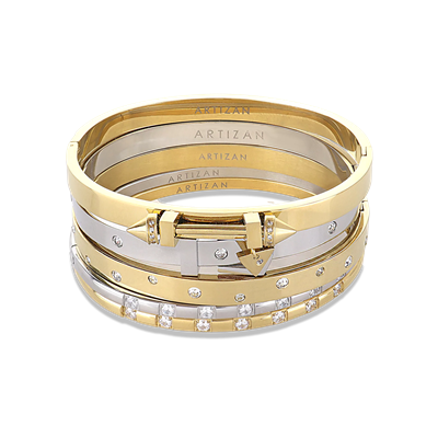 TRIANGLE BRACELET STACK