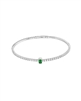 RADIANCE EMERALD FLEXIBLE TENNIS BRACELET