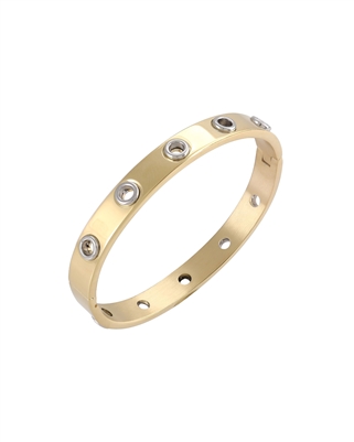 THE HOLE SLIM BANGLE