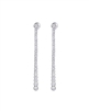 GRADUATED ROUND BEZEL EARRINGS