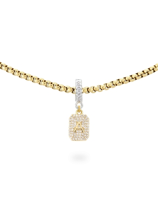 BRIGHT LIGHT LETTER NECKLACE