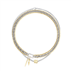 JUST CLICK NUT LAYERED NECKLACE SET