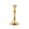 Gold Candlestick - 6.5"H