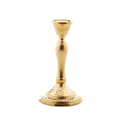 Gold Candlestick - 6.5"H