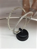 UNO AERRE by UNO AERRE Silver Plated Hoop Earrings