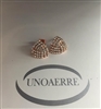 UNOAERRE by UNOAERRE Earrings In Rose' Brass