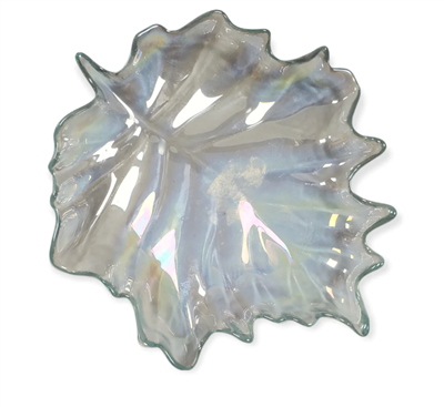 Debora Carlucci Murano Glass Leaf Candy Dish