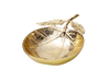 Gold Leaf Dish - 8.25"L