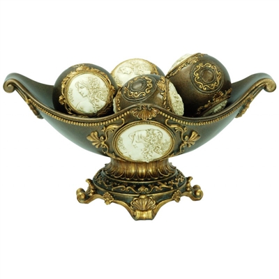 Cameo 8"H FRUIT BOWL