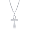 Stainless Steel Ankh Cross Necklace