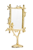 Gold Branch Design Table Mirror