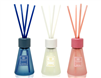 Set Of 3 Cone Shaped Reed Diffusers Assorted Colors