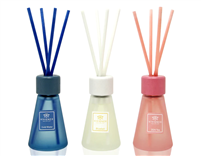 Set Of 3 Cone Shaped Reed Diffusers Assorted Colors