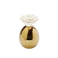Small Polished Gold Diffuser, "Lily Of The Valley"