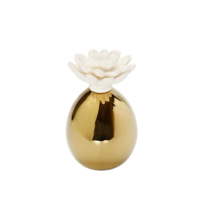 Small Polished Gold Diffuser, "Lily Of The Valley"