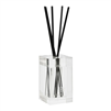 Clear Square Reed Diffuser - "English Pear & Freesia" Scent