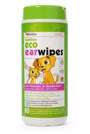 Bamboo Eco Ear Wipes (80ct)
