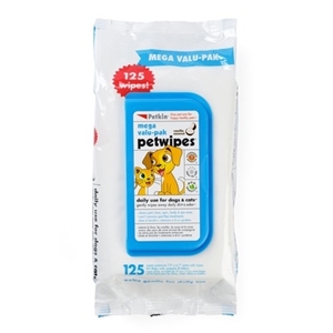 Pet Wipes Mega-Value Pack - 125ct