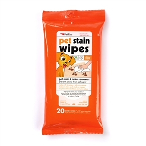 Pet Stain Wipes - 20ct