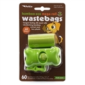 Bamboo Eco Mega-Roll WasteBags (60 bags)
