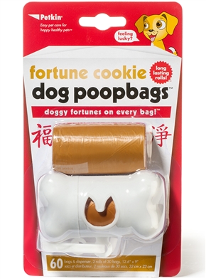 Fortune Cookie Dog Poopbags (60ct)