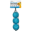 Dog Tennis Balls Extra Strong - Blue