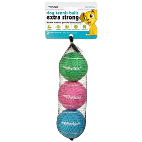Dog Tennis Balls Extra Strong- Standard (Spring)