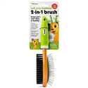 Soft-Grip Bamboo 2-in-1 Brush