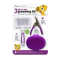3 Piece Grooming Kit (purple)