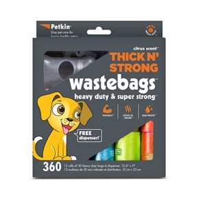 Thick n' Strong Wastebags (360ct)