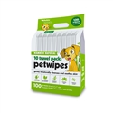 Bamboo Natural 10 Travel Pack Petwipes (100ct)