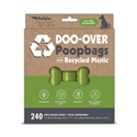 DOO-OVER Poopbags with Recycled Plastic (240 ct)