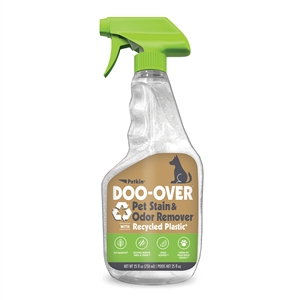 DOO-OVER Pet Stain & Odor Remover with Recycled Plastic