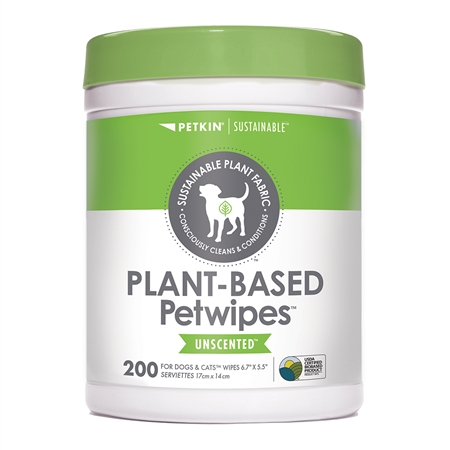 PLANT-BASED Petwipes Unscented (200 ct)