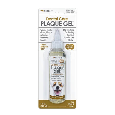 Dental Care PLAQUE GEL Peanut Butter 4 fl oz