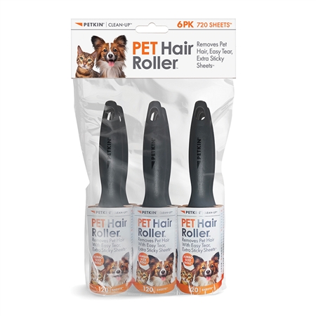 PET Hair Roller ( 6 Pk 720 Sheets)