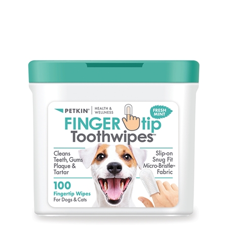 FINGERtip Toothwipes Fresh Mint (100ct)