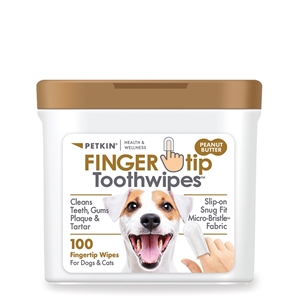 FINGERtip Toothwipes Peanut Butter (100ct)