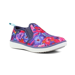 Kids Bogs Kicker Slip On Pansies