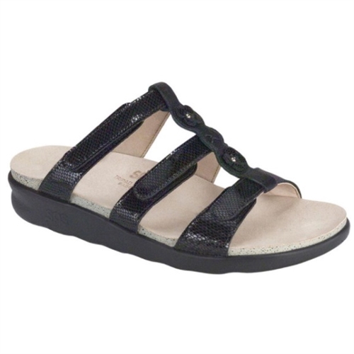 Women's SAS Naples Black Snake