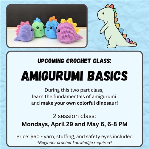 Beginner Amigurumi - Crochet Class