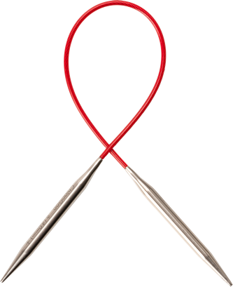 ChiaoGoo Red Lace Fixed Circulars 16"