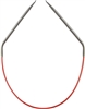 ChiaoGoo Knit Red Fixed Circulars 16", 24", 32", 40"